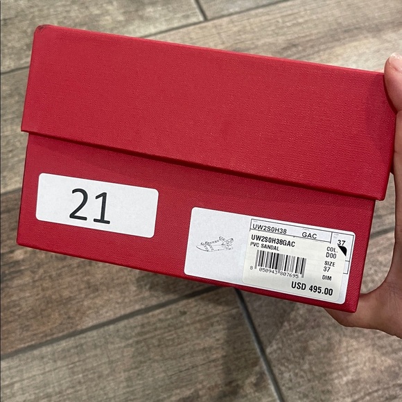 Valentino Red Shoe Box - Picture 4 of 6